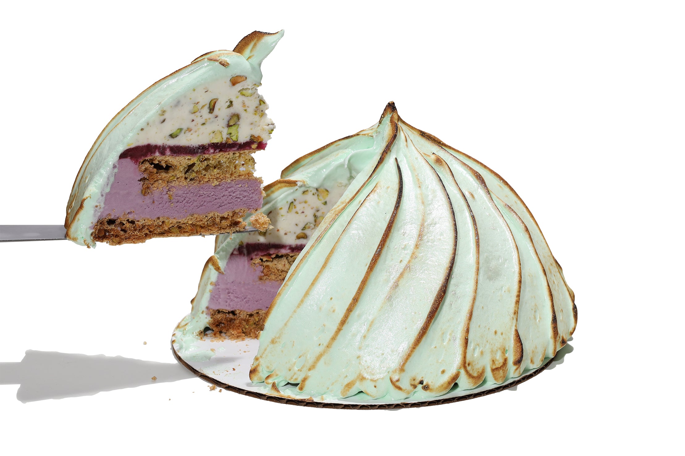 CONCORD GRAPE BAKED ALASKA
