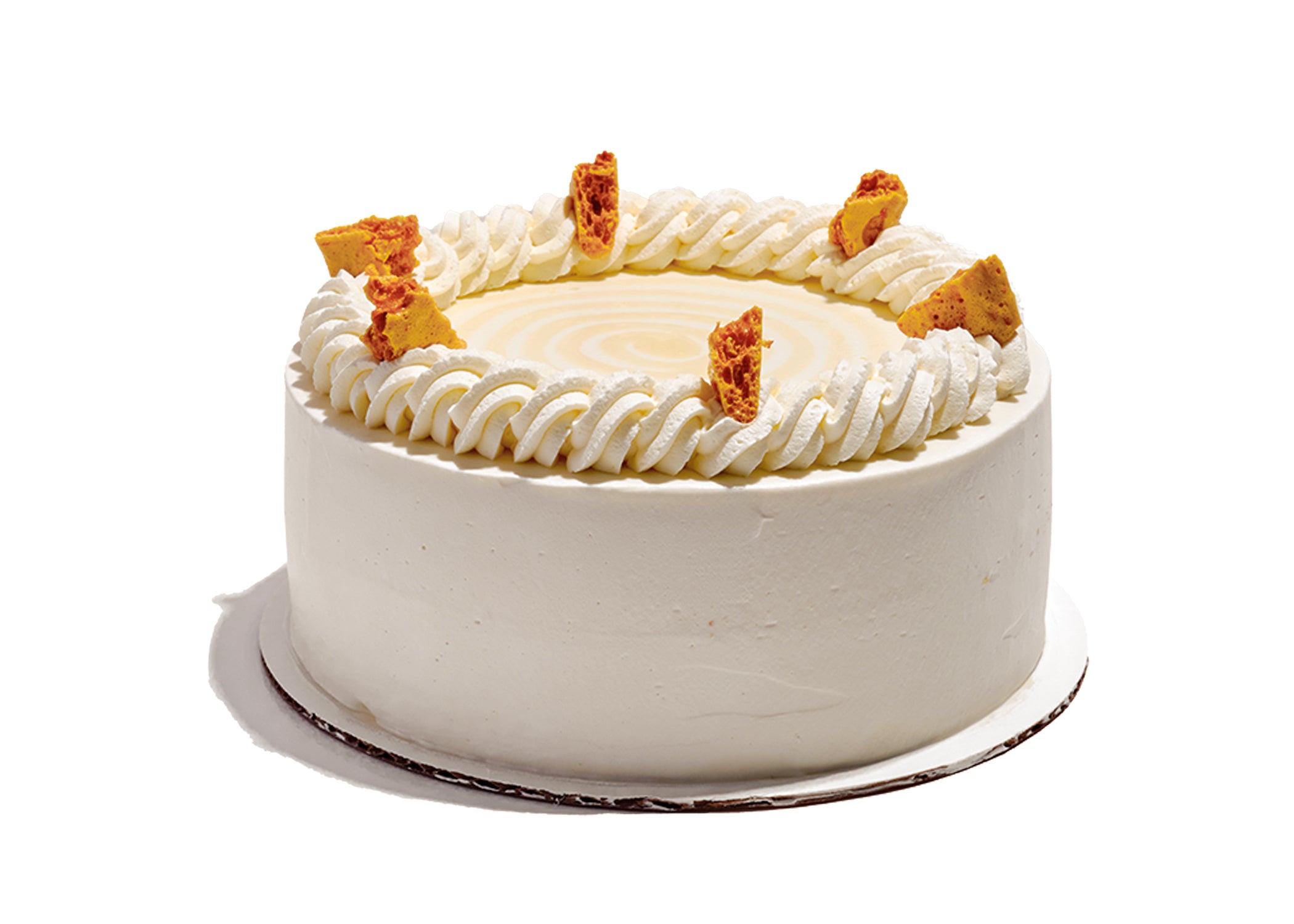 BURNT HONEY VANILLA ICE CREAM CAKE - SHIPPED NATIONWIDE