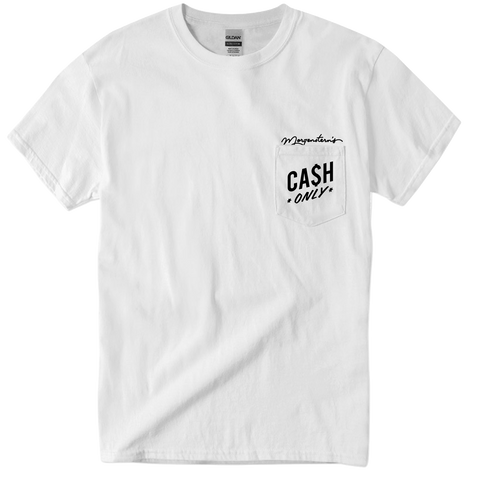 CASH ONLY POCKET TEE 2026 – Morgenstern's Finest