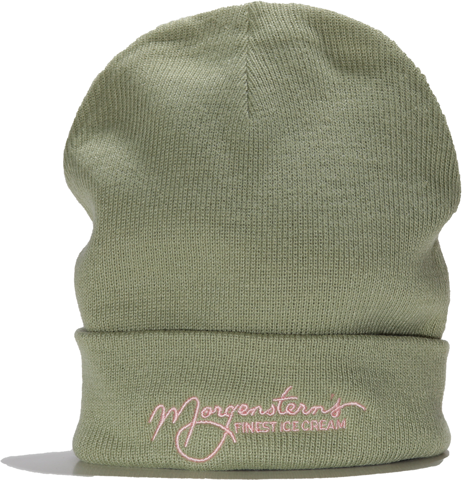 GREEN BEANIE