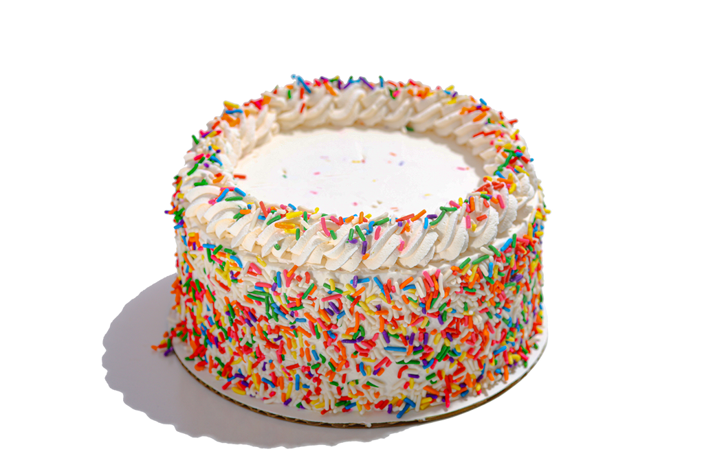 Rainbow Marshmallow Ice Cream Cake