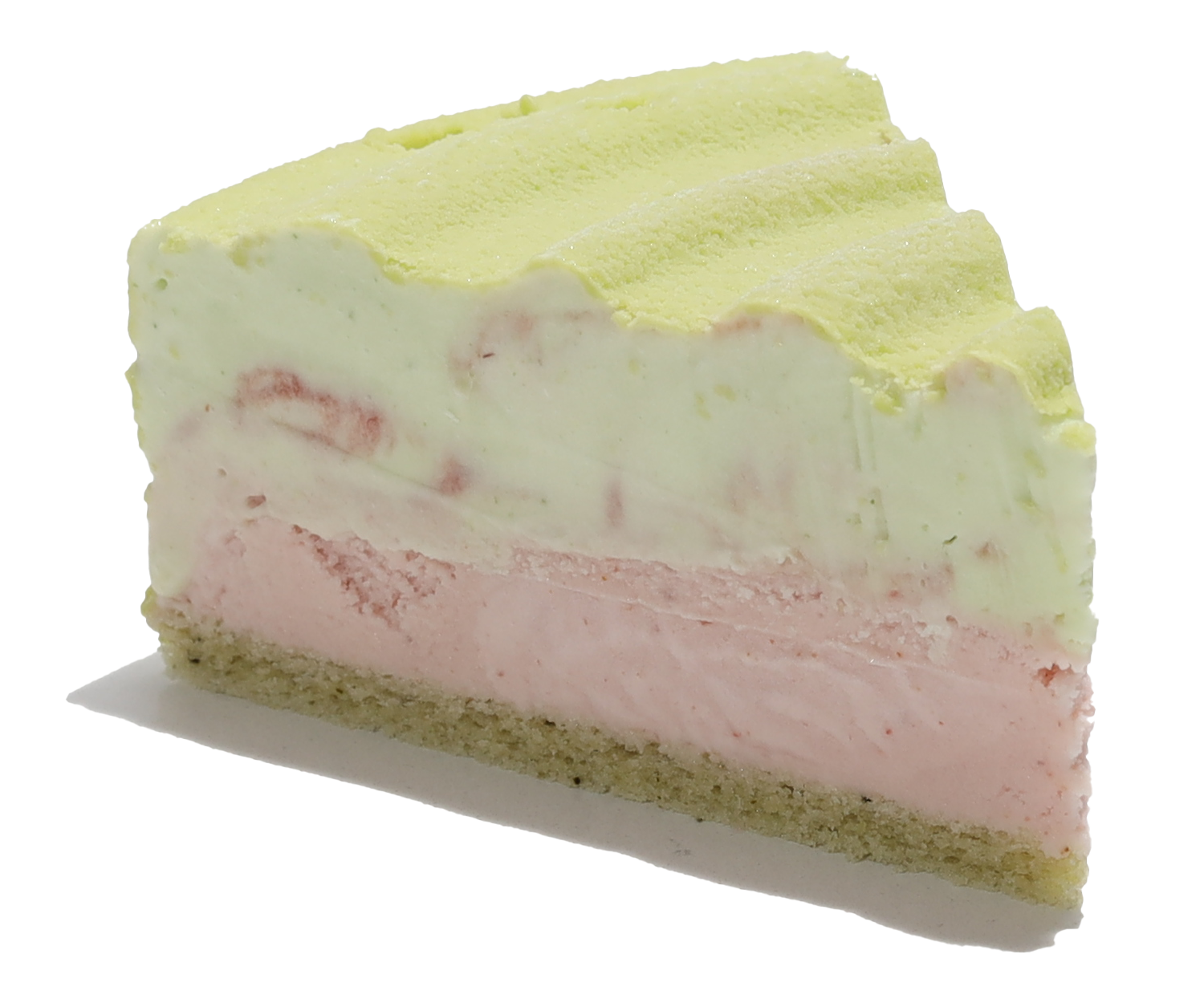 STRAWBERRY PANDAN ICE CREAM CAKE